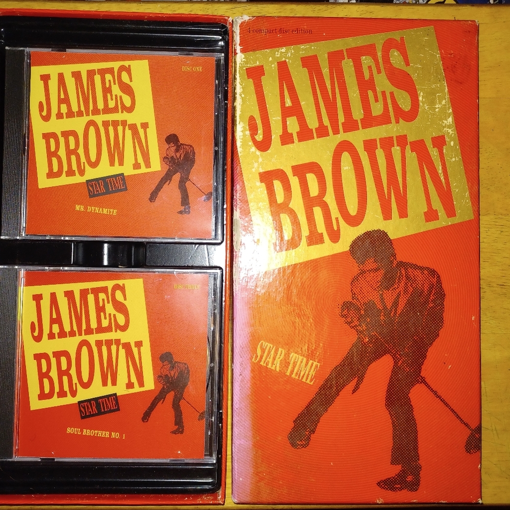James Brown start time for pack CD